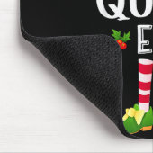 Queen Christmas Elf Matching Pajama X-mas Party Mousepad (Ecke)