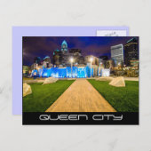 QUEEN CITY POSTKARTE (Vorne/Hinten)