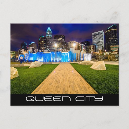 QUEEN CITY POSTKARTE (Vorderseite)