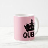 QUEEN Coffee Tasse für sie (VorderseiteRechts)