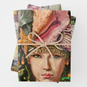 Queen Collection Wrapping Set Geschenkpapier Set (Beispiel)