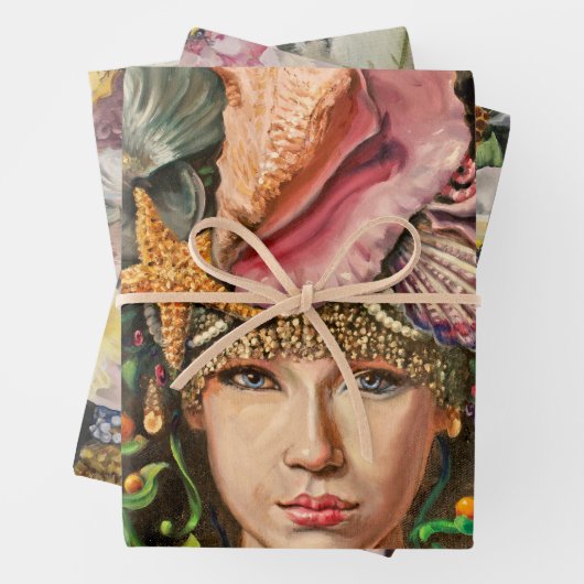 Queen Collection Wrapping Set Geschenkpapier Set (Beispiel)