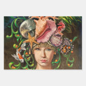 Queen Collection Wrapping Set Geschenkpapier Set (Vorderseite)