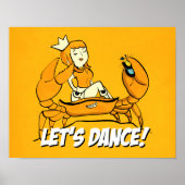 Queen Crab Reggae Girl Poster (Vorne)