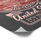 QUEEN CREEK ARIZONA - HIGHWAY LAND POSTER (Ecke)