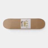 Queen /Crown Design Skateboard (Horizontal)