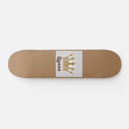 Queen /Crown Design Skateboard (Horizontal)