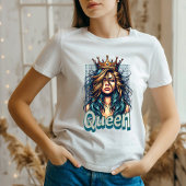 Queen Crown Graphic trendy Tshirt