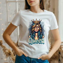 Queen Crown Graphic trendy Tshirt