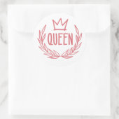 Queen Crown Laptop Sticker (Tasche)