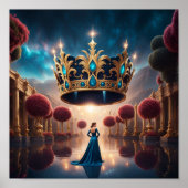Queen Crown Poster (Vorne)