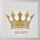 QUEEN CROWN POSTER (Vorne)