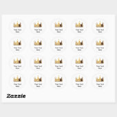 Queen Crown Sticker Pack (Blatt)