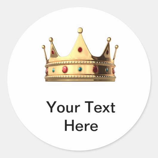Queen Crown Sticker Pack (Vorderseite)