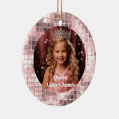 Queen Custom Photo Christmas Ornament (Rechts)