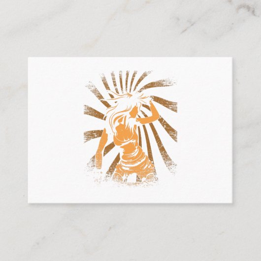 Queen Dancer Visitenkarte (Vorderseite)