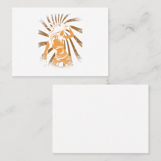 Queen Dancer Visitenkarte (Vorne/Hinten)