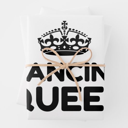 QUEEN DANCING GESCHENKPAPIER SET (Beispiel)