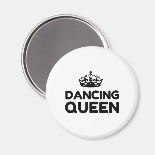 QUEEN DANCING MAGNET (Vorderseite/Rückseite)