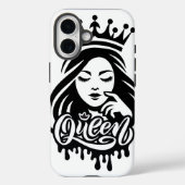 Queen Design – Elegant Royal Crown Case-Mate iPhone Hülle (Rückseite)