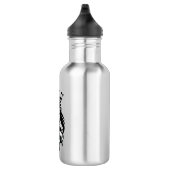 Queen Design – Elegant Royal Crown Edelstahlflasche (Rechts)