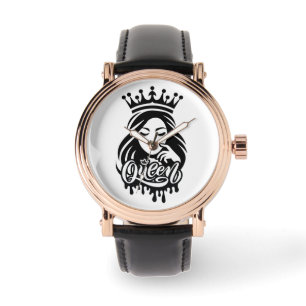 Queen Design – Elegante königliche Krone Armbanduhr