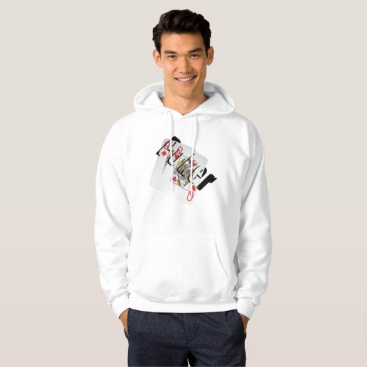 Queen Dimensions Poker Logo, Mens Sweatshirt (Vorne ganz)