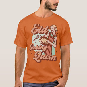Queen Eid Mubarak für muslimische Mädchen Frauen a T-Shirt