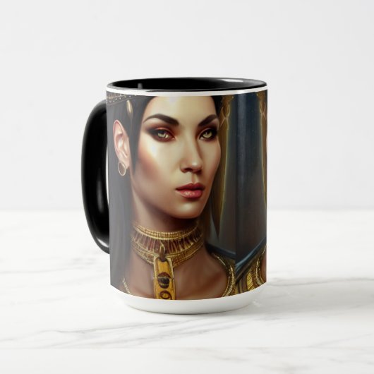 QUEEN EJIPCIA TASSE (Vorderseite Links)