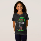 Queen Elf Matching Christmas Party Pjs Family Outf T-Shirt (Vorne ganz)