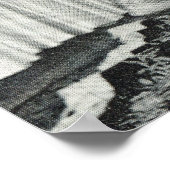 Queen Elizabeth and her attendants Poster (Ecke)