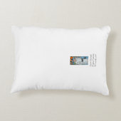 Queen Elizabeth At Paddington Station Dekokissen (Rückseite)