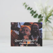 Queen Elizabeth Diamond Jubilee Konzert Postkarte (Stehend Vorderseite)
