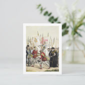 Queen Elizabeth I (1530-1603) Rallying the Troops Postkarte (Stehend Vorderseite)