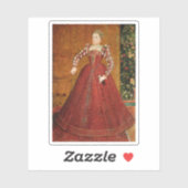 Queen Elizabeth I Aufkleber (Blatt)