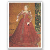 Queen Elizabeth I Aufkleber (Vorderseite)