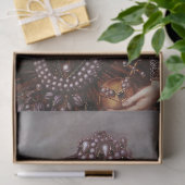 Queen Elizabeth I bläst weißes Kaugummi Seidenpapier (Geschenk)