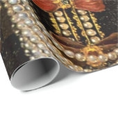 Queen Elizabeth I Geschenkpapier (Rolleneckpunkt)