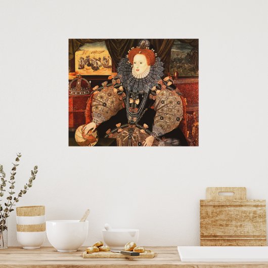 Queen Elizabeth I Poster (Küche)