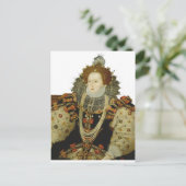 Queen Elizabeth I Postkarte (Stehend Vorderseite)