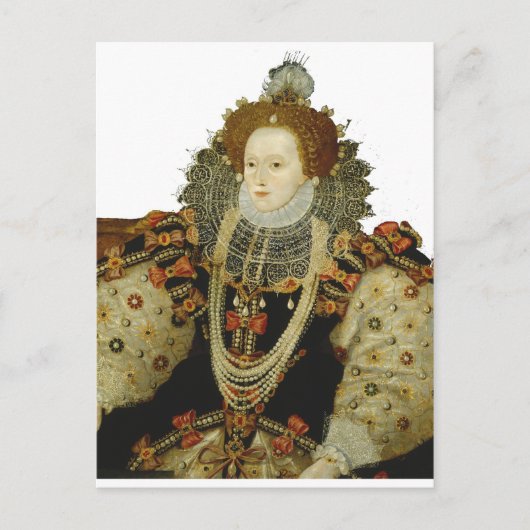 Queen Elizabeth I Postkarte (Vorderseite)