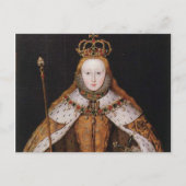 Queen Elizabeth I Postkarte (Vorderseite)
