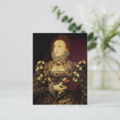 Queen Elizabeth I Postkarte (Stehend Vorderseite)