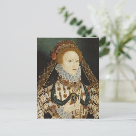 Queen Elizabeth I Postkarte (Stehend Vorderseite)