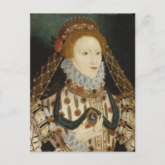 Queen Elizabeth I Postkarte (Vorderseite)