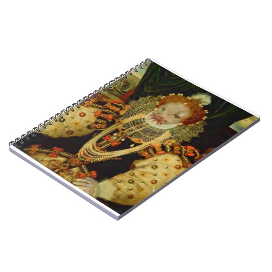 Queen Elizabeth I Star Nosed Mole Notebook Notizblock (Linke Seite)