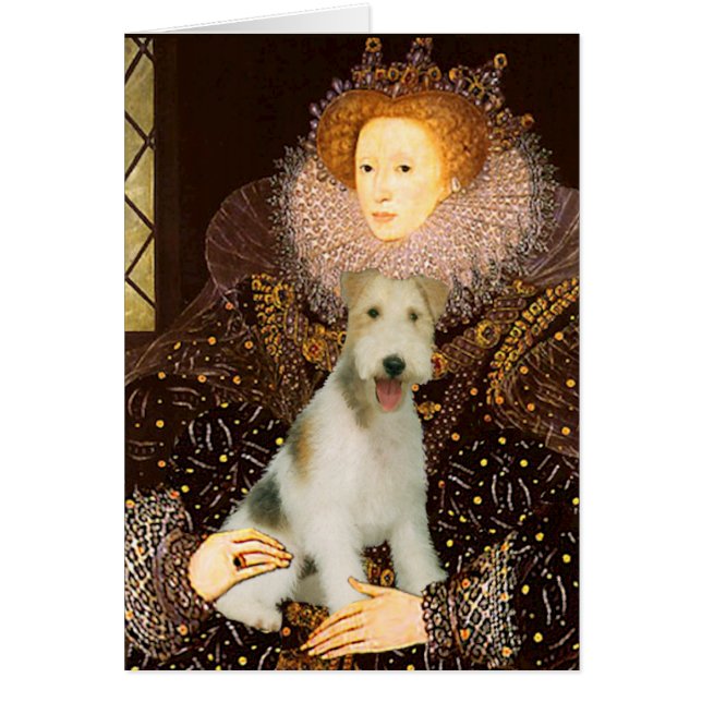 Queen Elizabeth I. - Wire Fox Terrier #1 (Vorne)