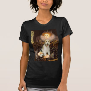 Queen Elizabeth I - Wire Fox Terrier #1 T-Shirt
