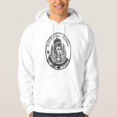 Queen Elizabeth I Woodcut Portrait Hoodie (Vorderseite)