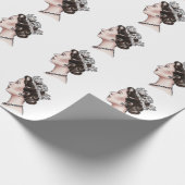 Queen Elizabeth II Geschenkpapier (Ecke)